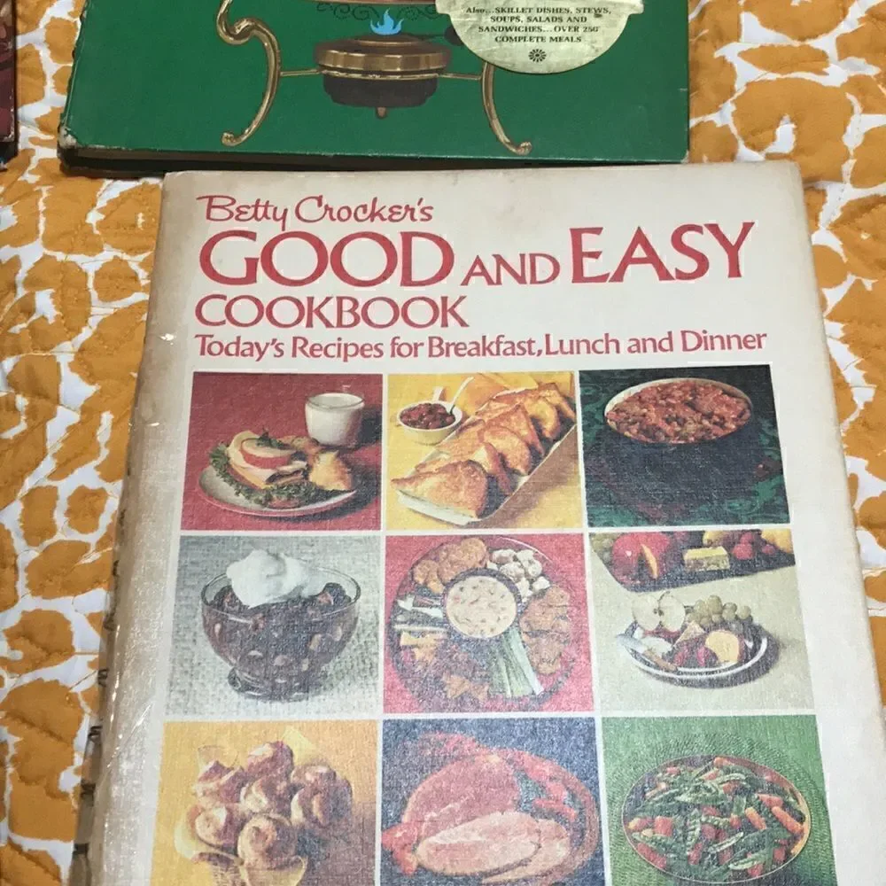 Vintage Betty Crocker cookbooks